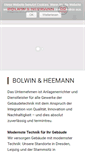 Mobile Screenshot of bolwin-heemann.de
